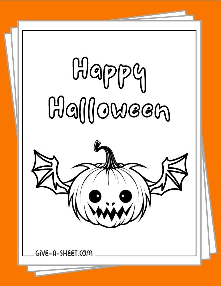Free printable pumpkin coloring pages.