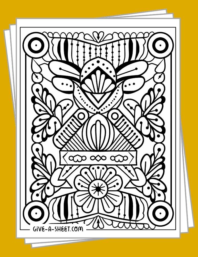 Free printable hispanic heritage month coloring pages.